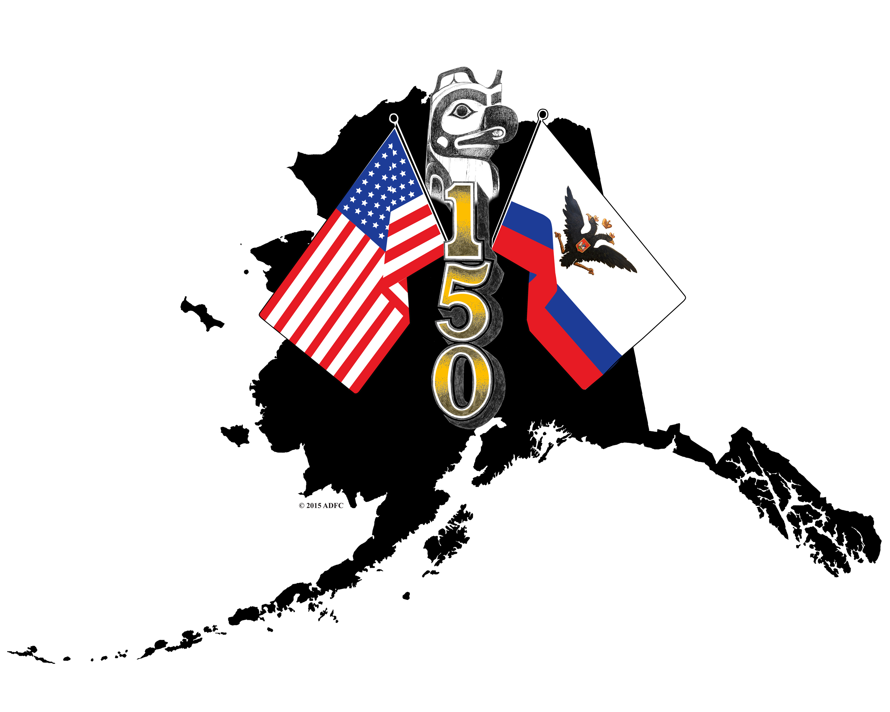 Alaska 150 logo
