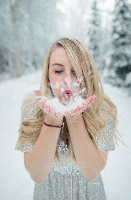 Solstice - blowing snow